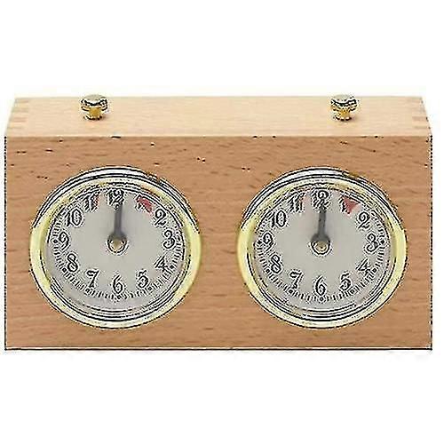 Dt05a Retro Wood Shell Chess Clock Mechanical Chess Clock Yw