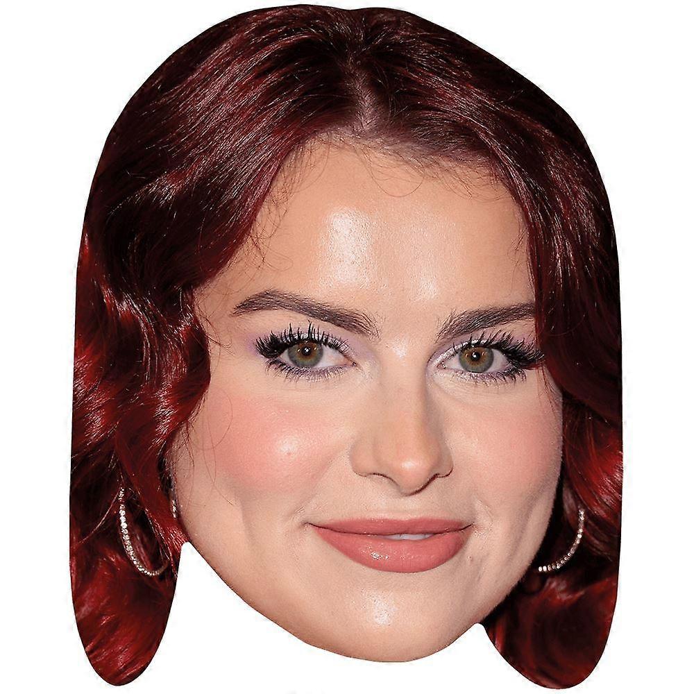 Abigail Barlow (Smile) Celebrity Mask, Flat Card Face