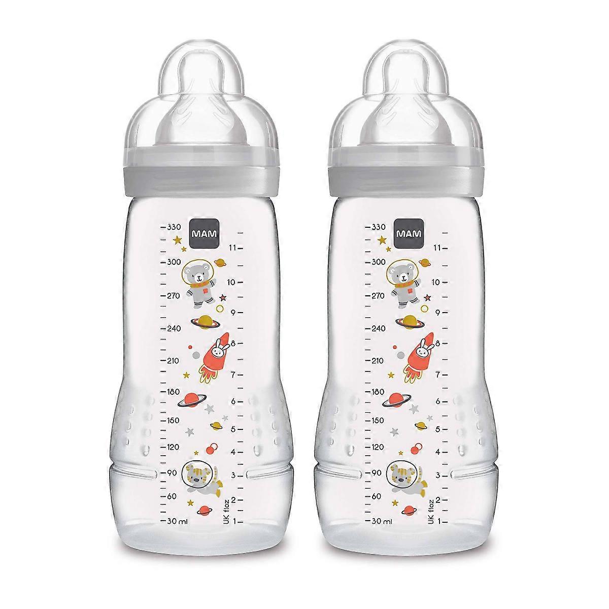 Mam 11 Fl Oz Easy Active Baby Bottle, Unisex - 2pk