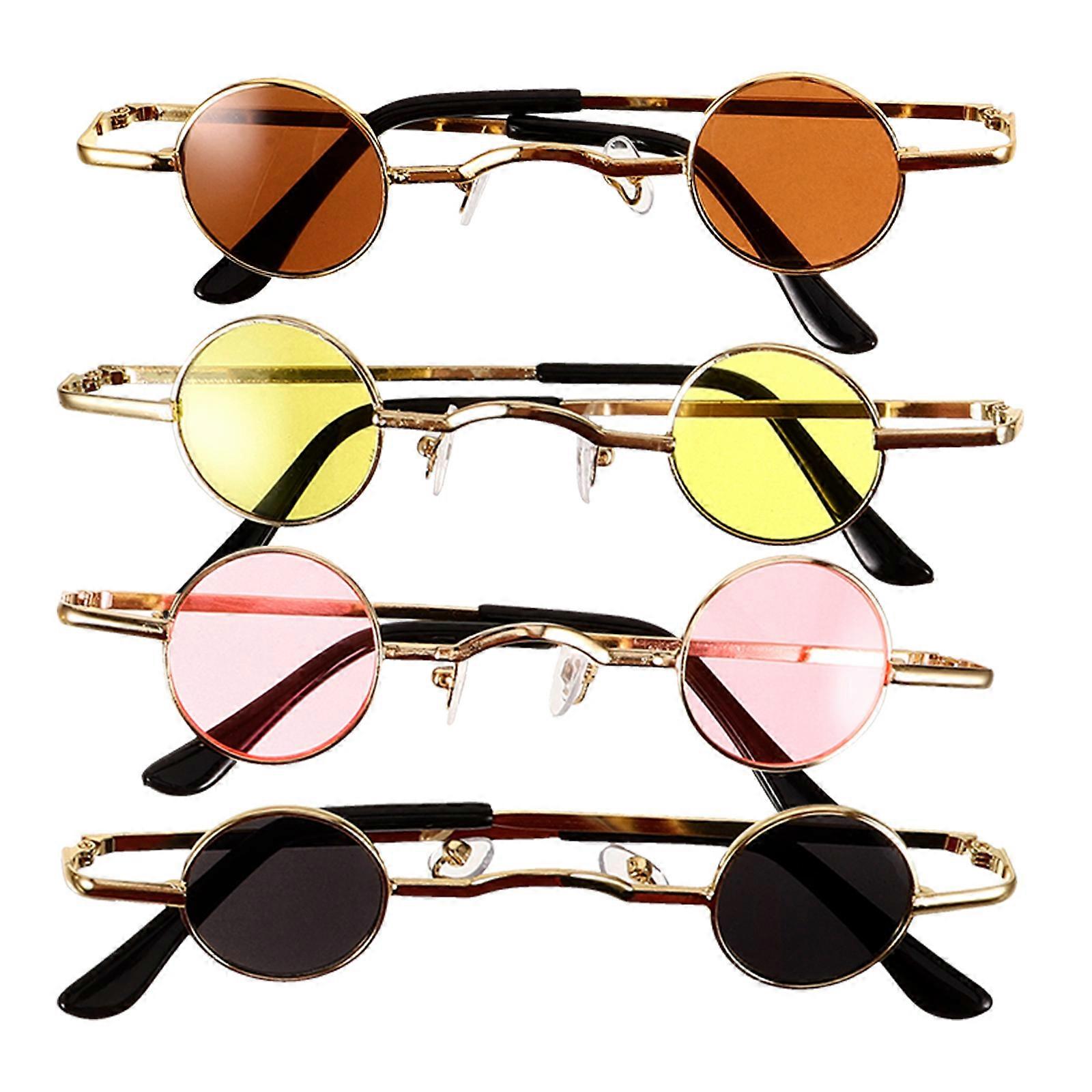 It sounds like you're describing a product listing for **retro style round sunglasses**. Here's a polished version of the product title and a short