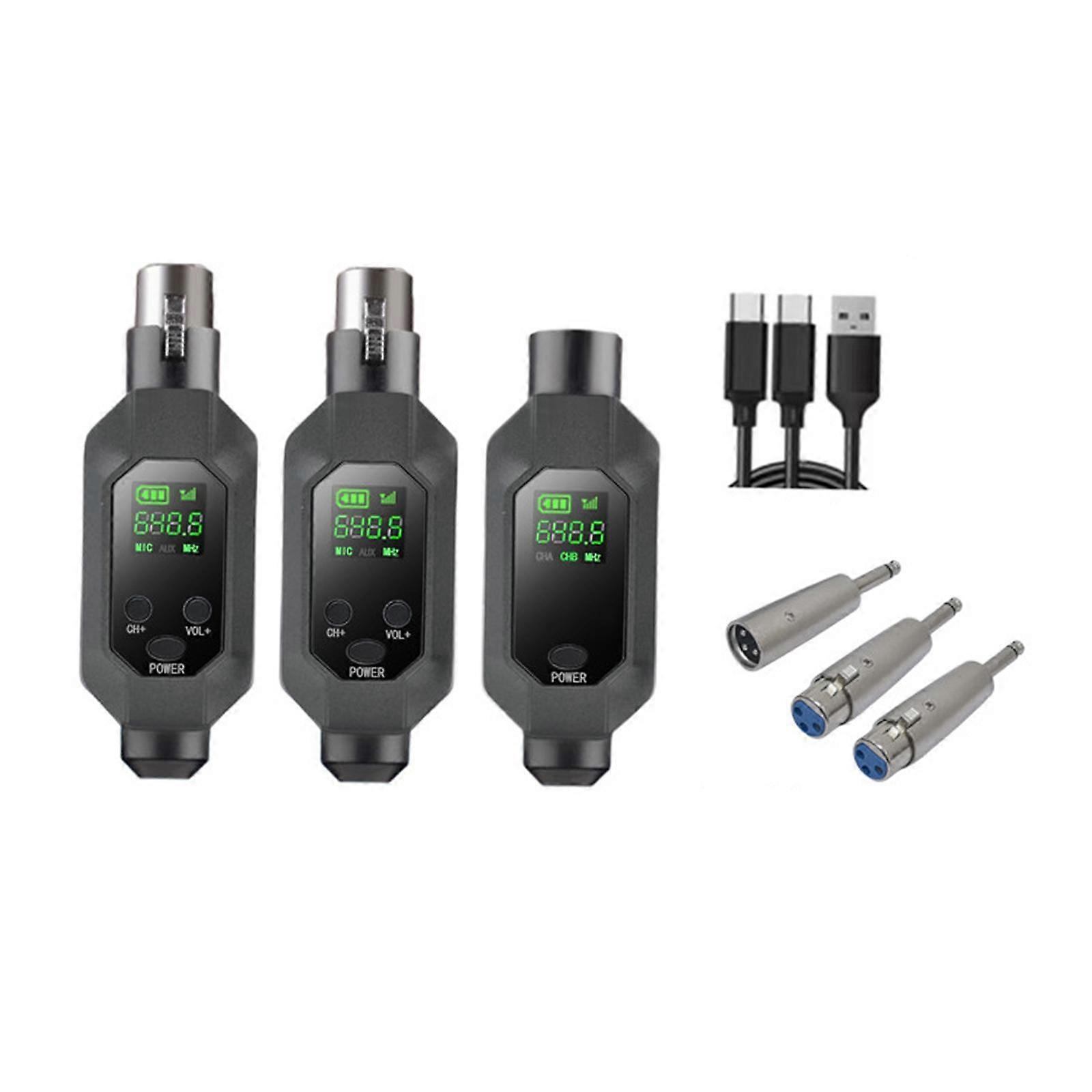 Microphone Transmitter Receiver System Microphone System for Trolley Speakers