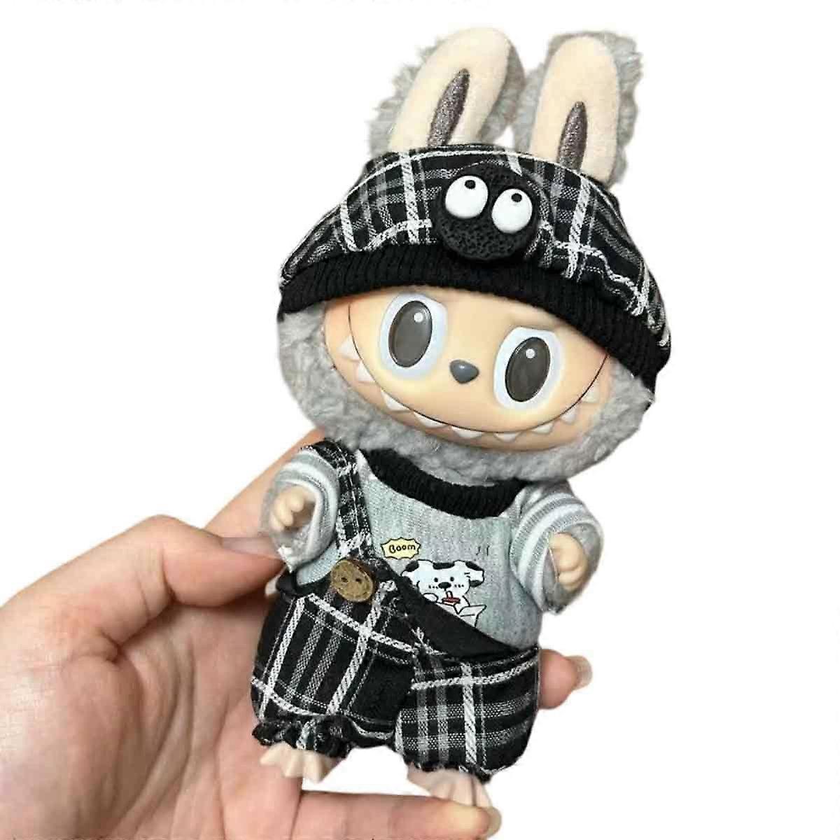 17cm Ragdoll Clothing - 1 χαριτωμένη casual στολή αντικατάστασης, κούκλα δεν περιλαμβάνεται