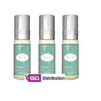 Musc Parfum - AL REHAB - Lovely - 6ML - Unisex - Grön Blommig - Citrus och Vit Mysk