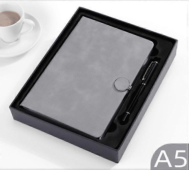Notebook A5 Leather Notebook Journal,Business Notebook/tepad,260 Thick Pages,Gift Box