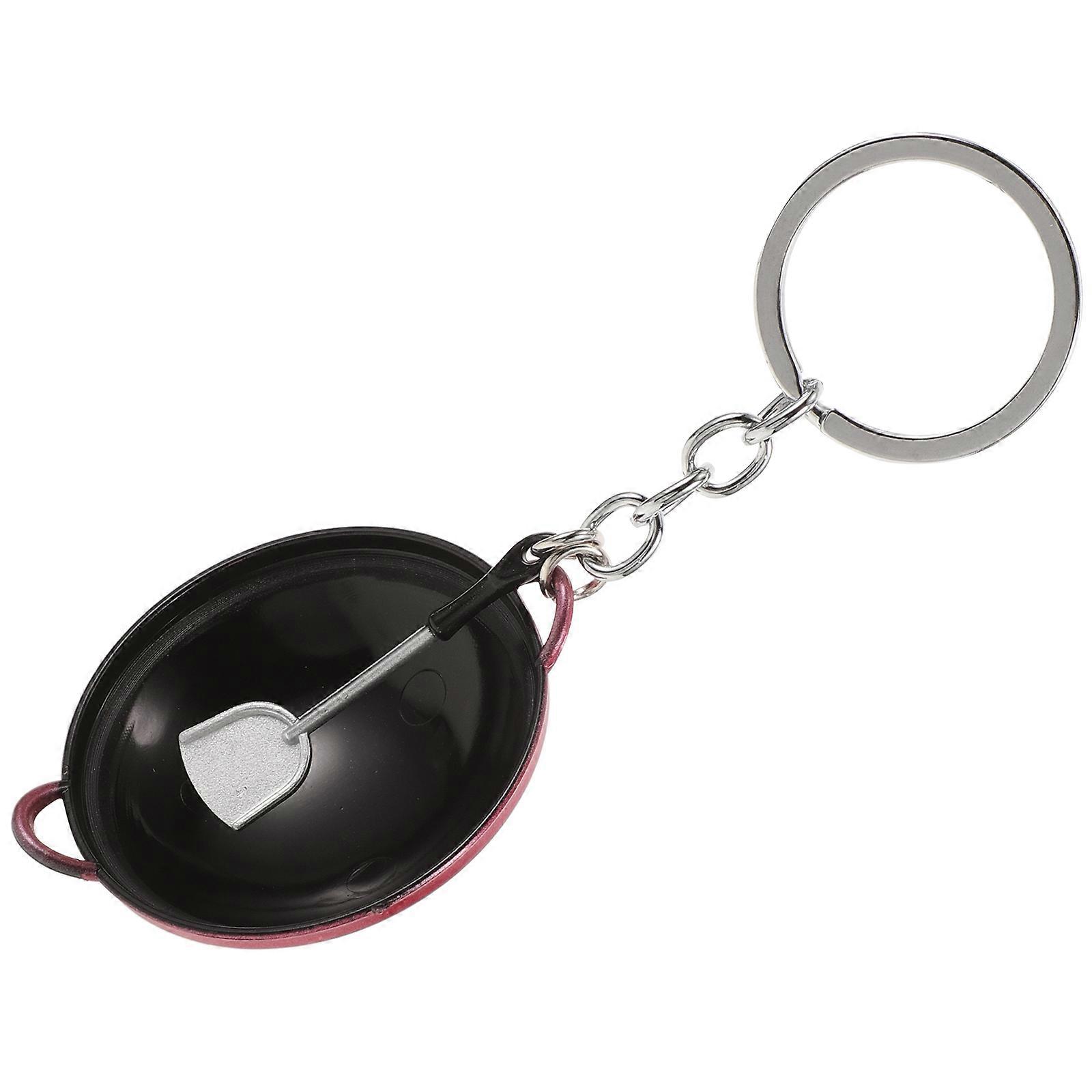 Creative Chef Spoon Key Ring Backpack Charm Unique Culinary Keychain for Chefs and Cooking Enthusiasts Adorable Keyring
