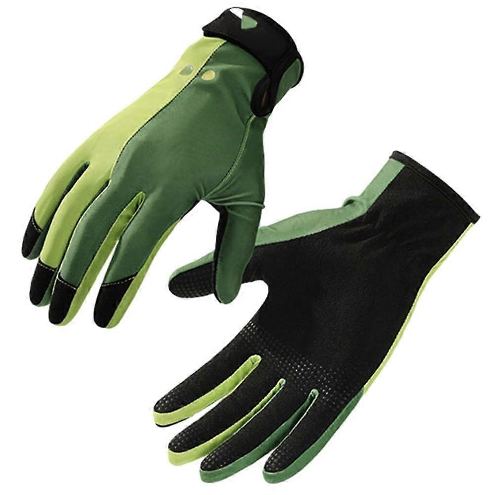 Diving Gloves Neoprene for Snorkeling and Paddle Surfing, Lightweight Scratch-Resistant Non-Slip L Size Green