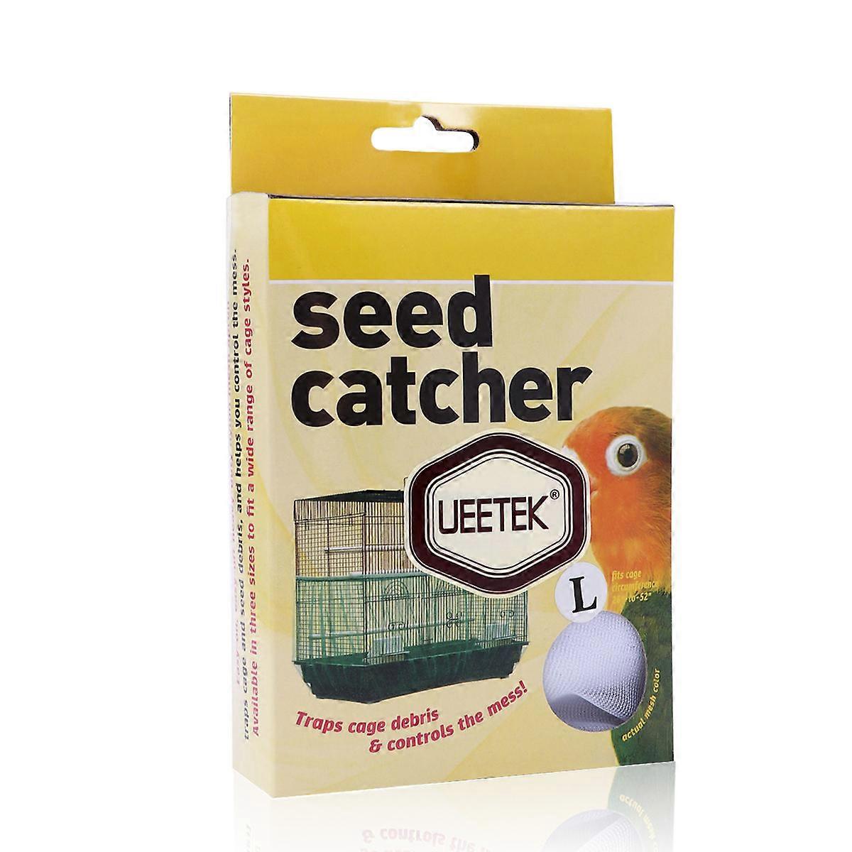 Bird Cage Protector with Nylon Mesh, Enhances Visibility and Airflow