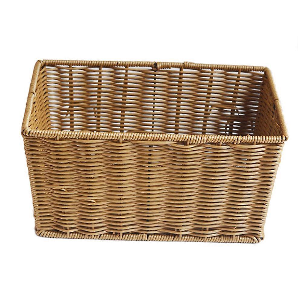 Multi-functional Woven Basket, Solid Structure Perfect for Household Organization