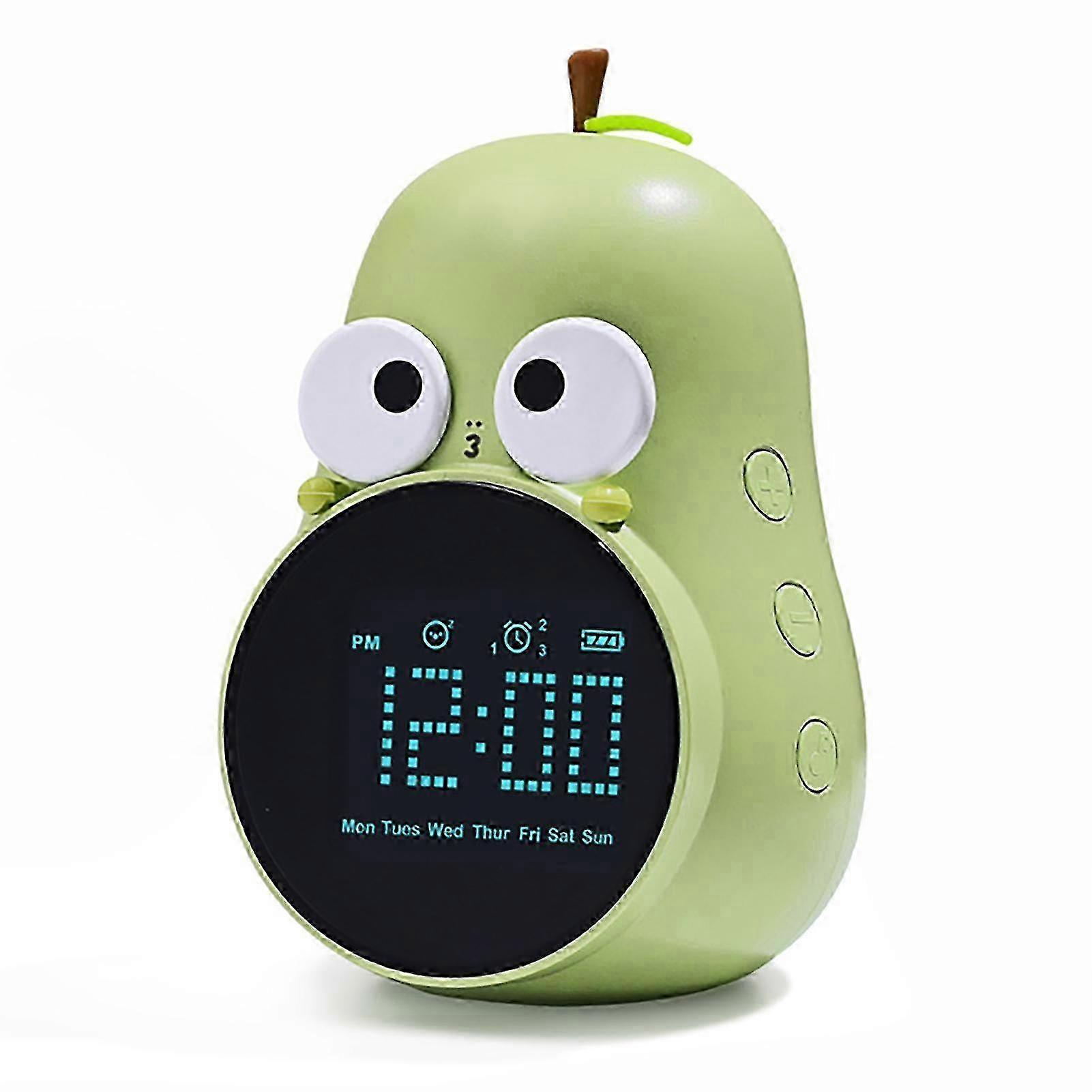 Digital Alarm Clock with 6 Ringtones, Rechargeable Battery, Snooze Function & Countdown Timer for Desk Use