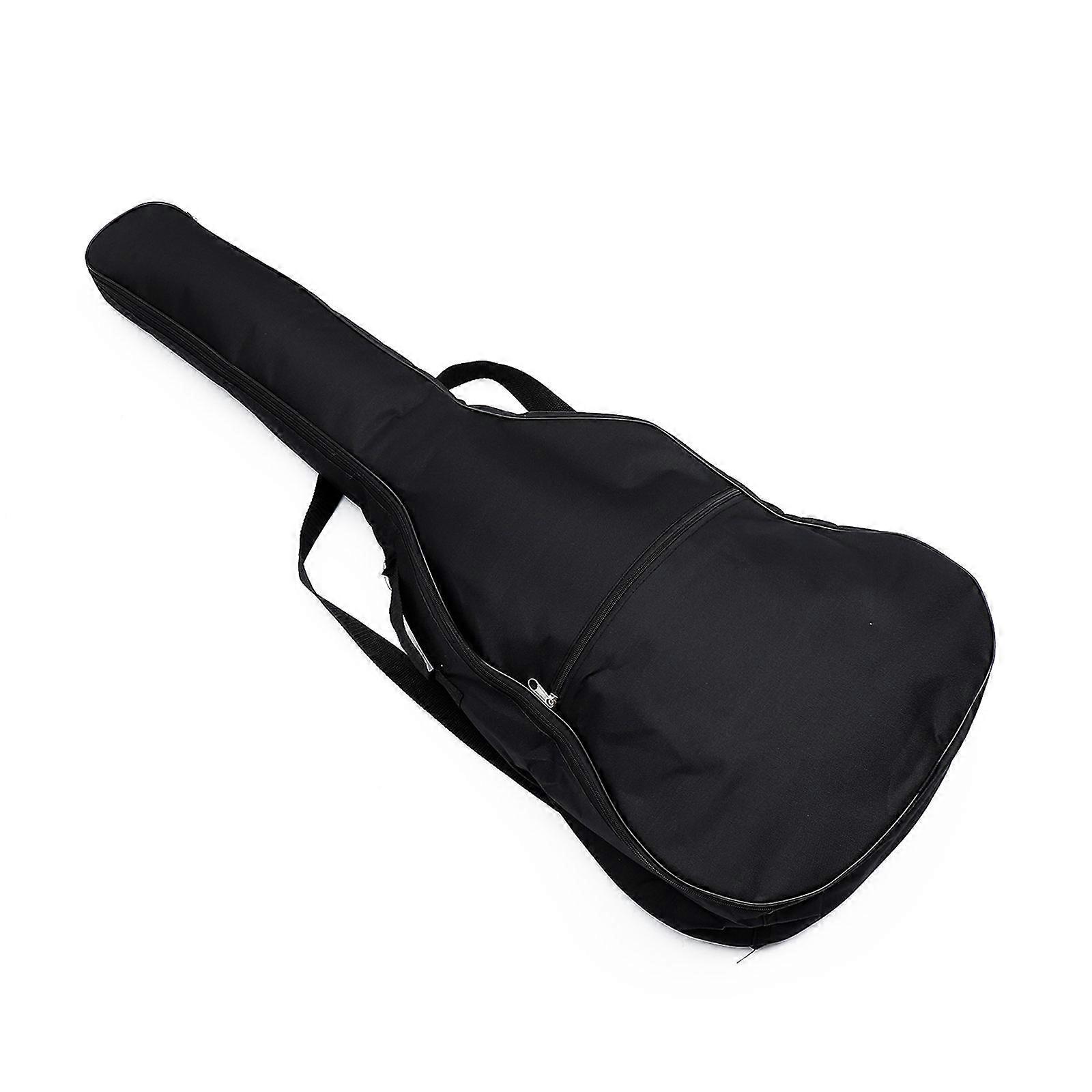 Portable Guitar Shoulder Bag Oxford Fabric Cotton Filled Rectangular Simple Practical 1Pcs