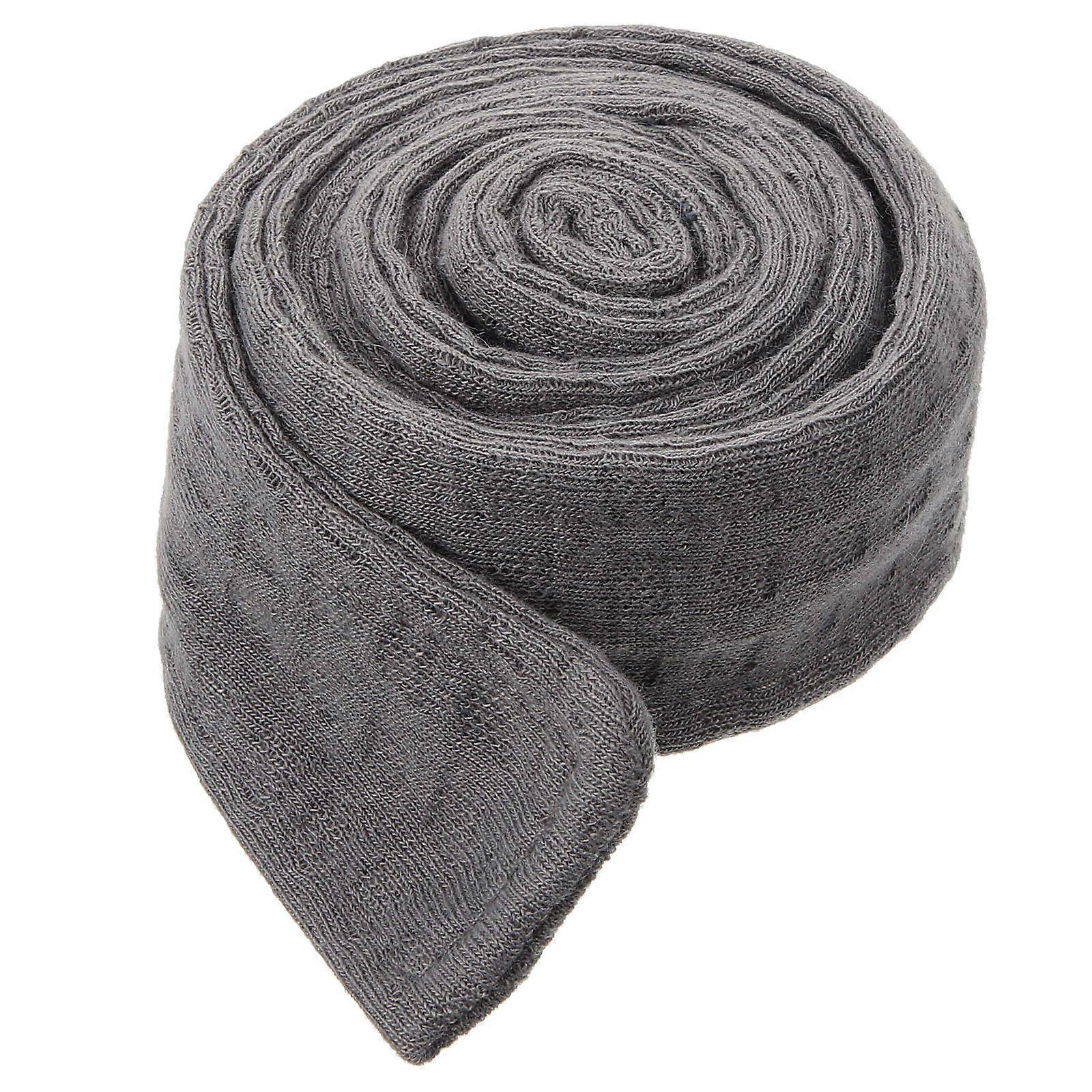 Robe Belt Replacement Grey Soft Flannel Robe Belt for Bathrobe with Adjustable Length