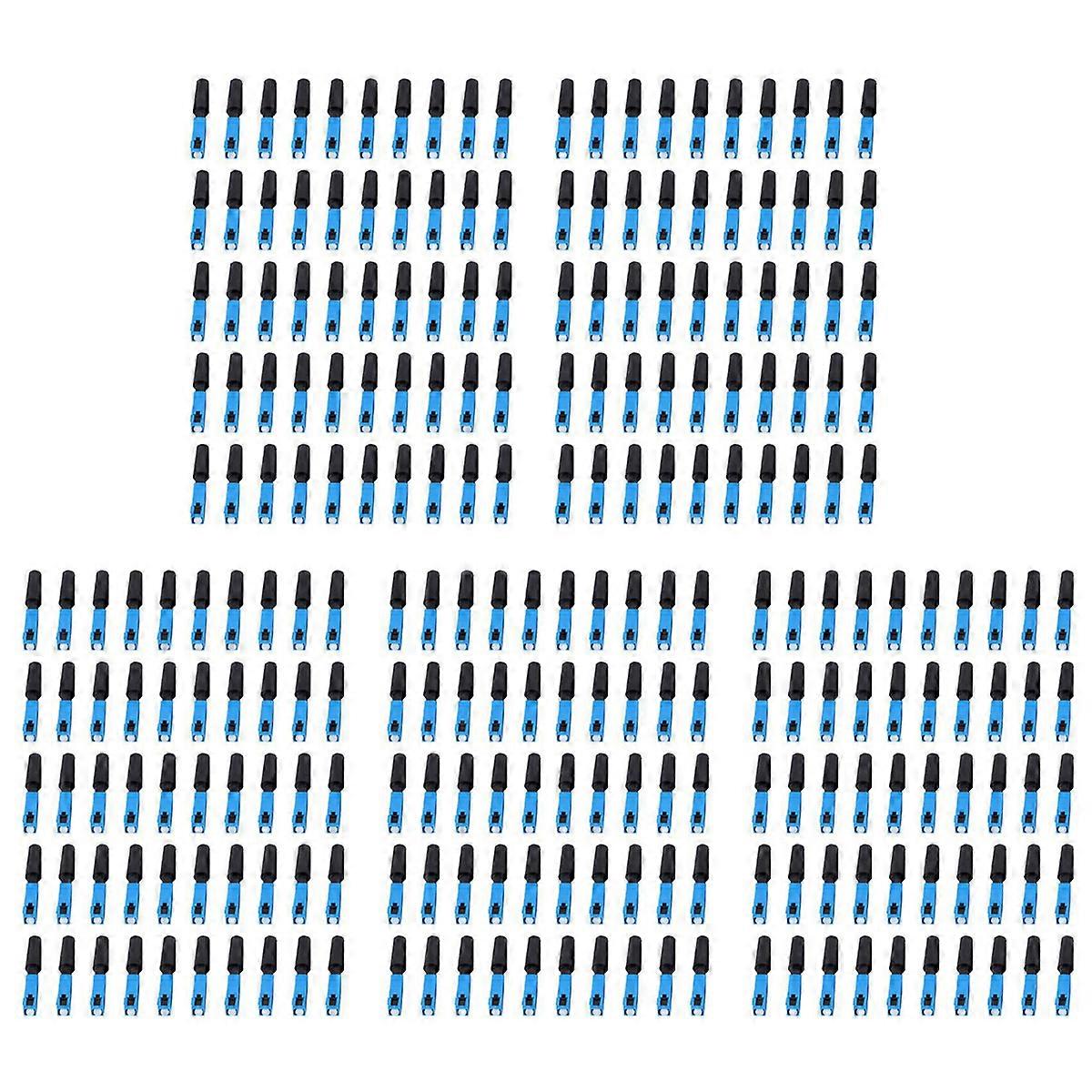 50 Pcs Embedded Sc Upc Fiber Optic Fast Connector Ftth Single-Mode