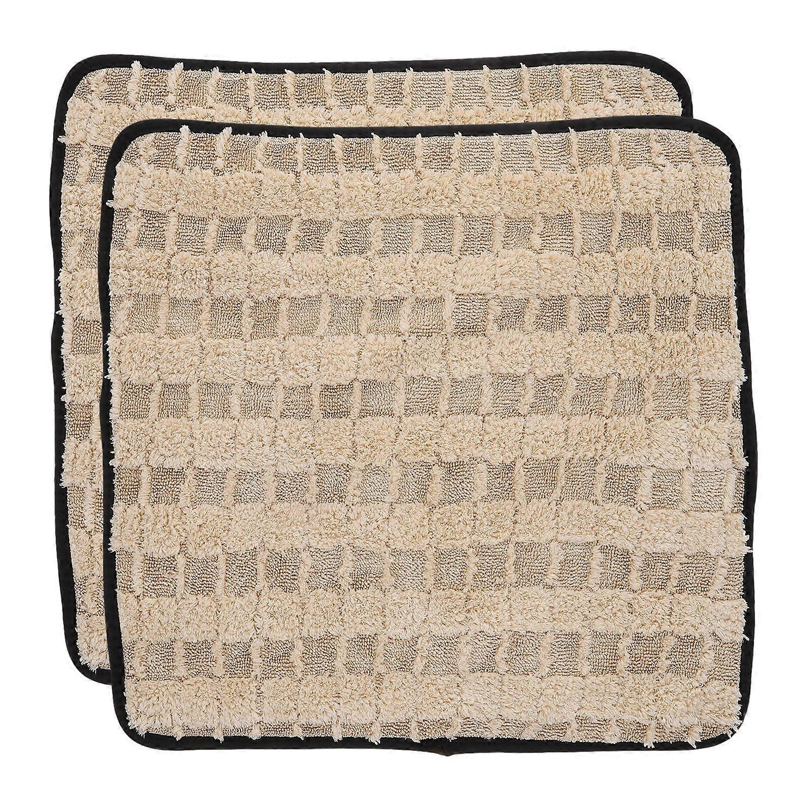 Thickened Absorbent Microfiber Car Wash Drying Cloths for Scratch Free Vehicle Cleaning and Quick Water Absorption