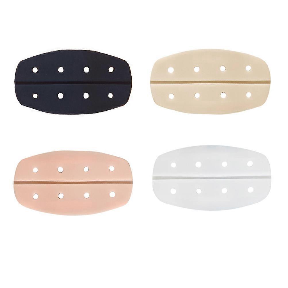 Shoulder Pads For Straps Underwear Shoulder Pads Non-Slip Breathable White 9x5cm 6Pcs