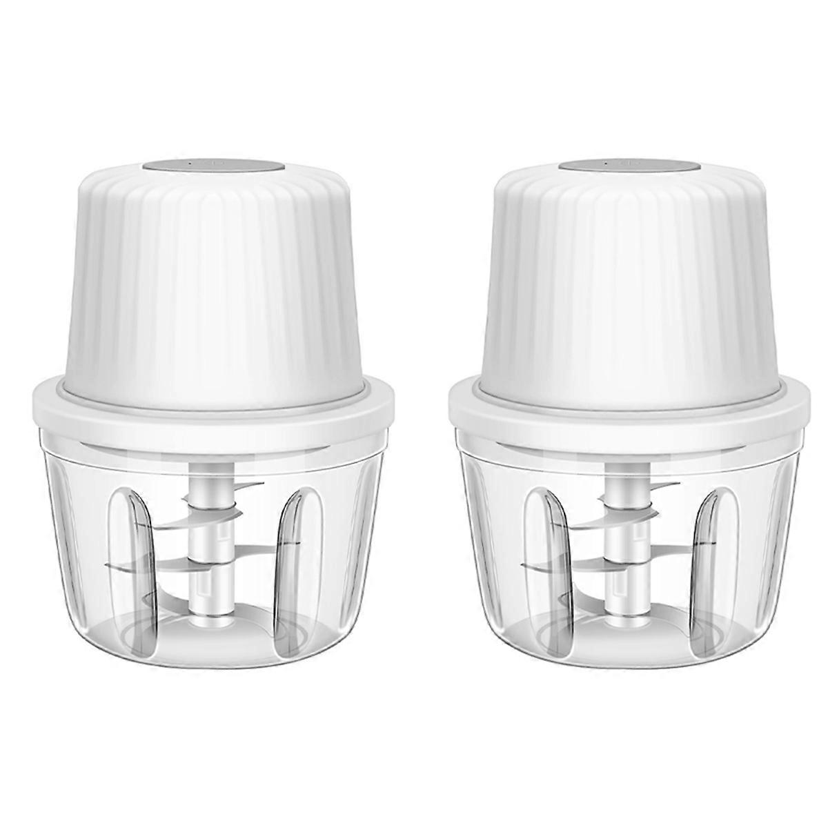 400ML Electric 6 Blades Garlic Grinder 