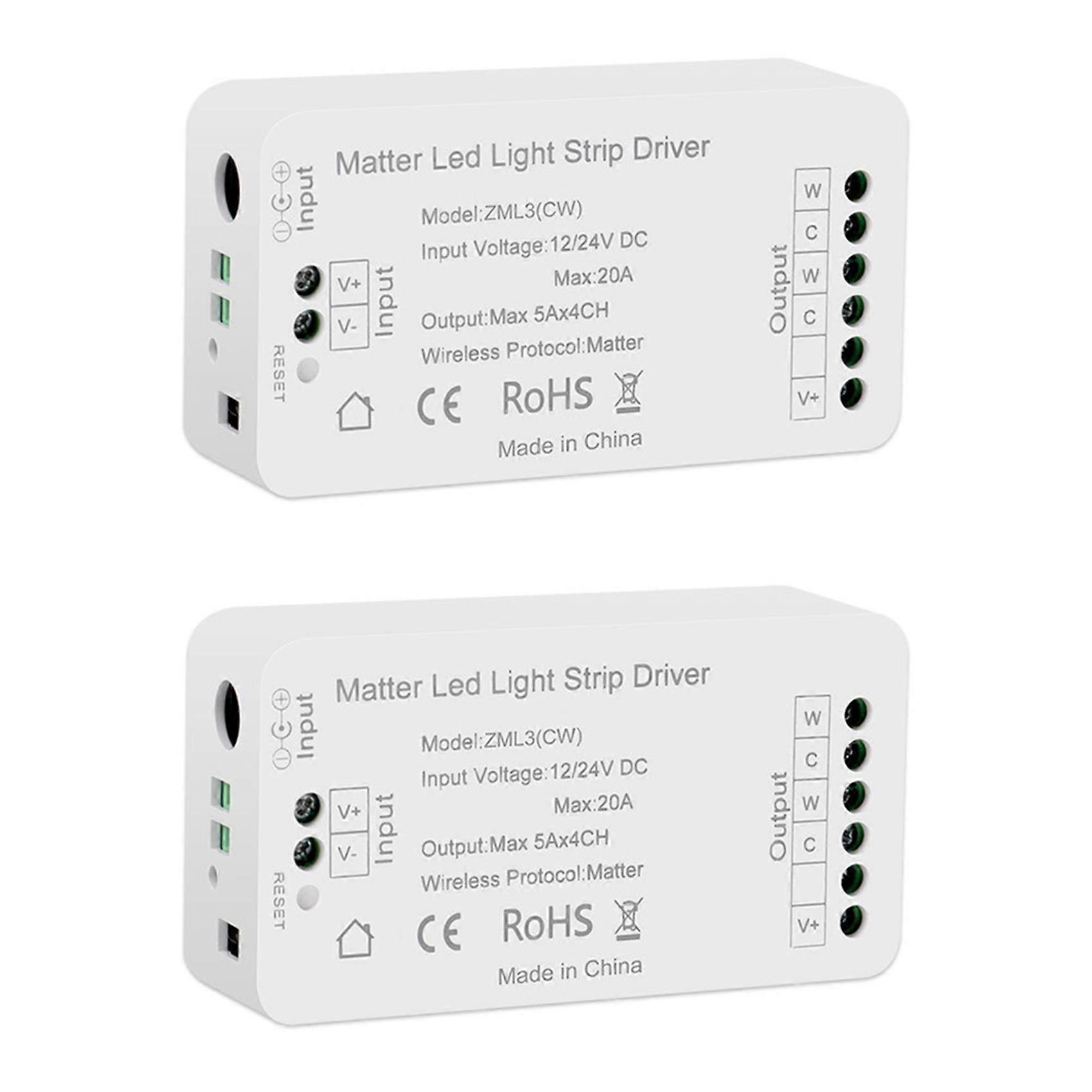 Matter Wifi LED Strip Light Controller CW Controller