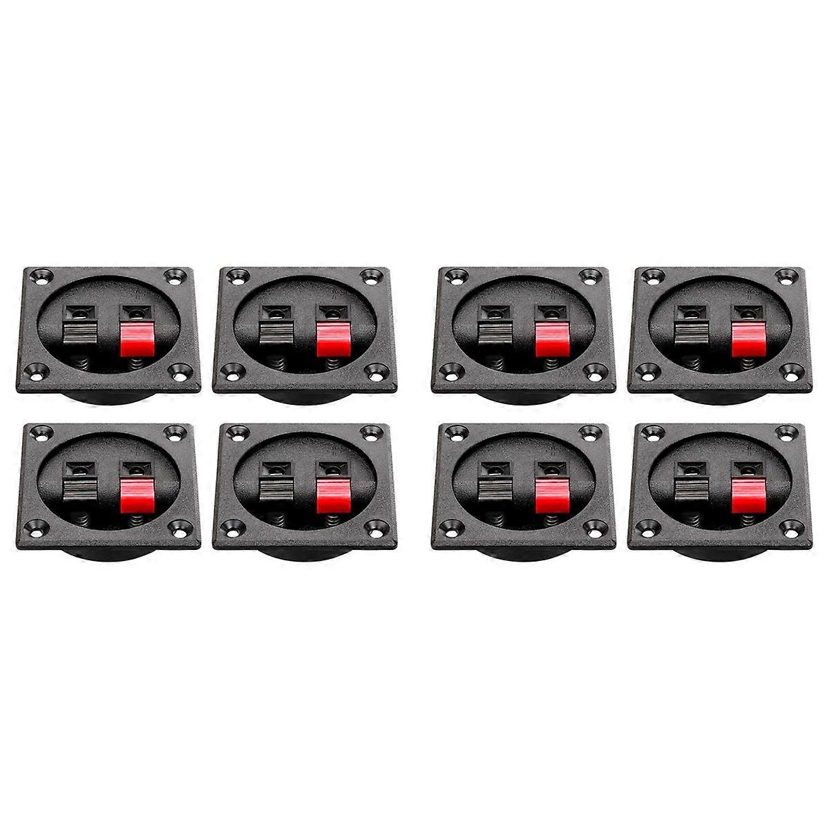 4PCS Speaker Box Terminal Cup, Spring Square Subwoofer Box