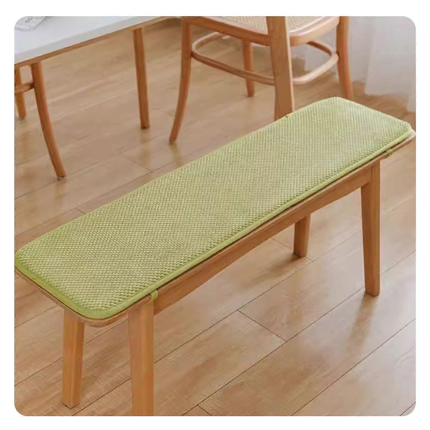 Bench cushion Washable Removable for garden bench (Fruit Green, 40x150cm)