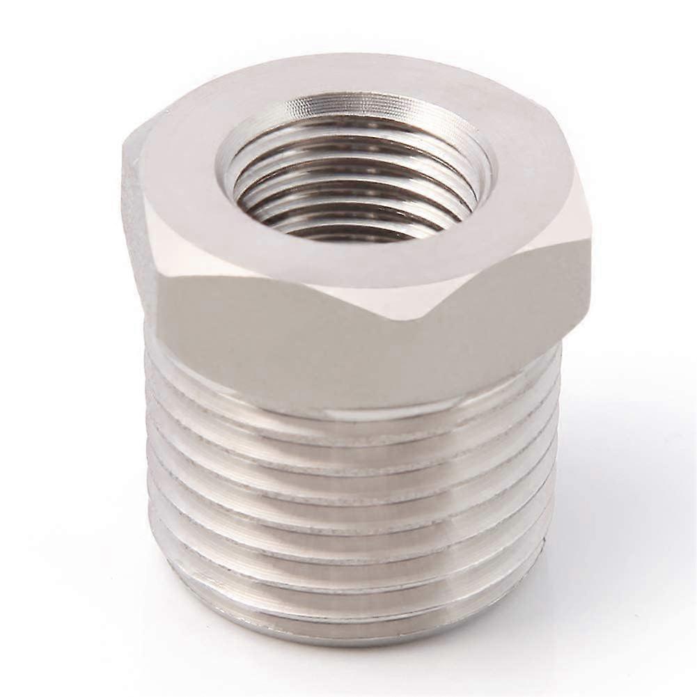 Reducing Bushing NPT 1/2' Male to 3/8' Female Reducing Hex Pipe Fitting 1/2 x 3/8 NPT (O.D x I.D: 3/4' x 5/8')