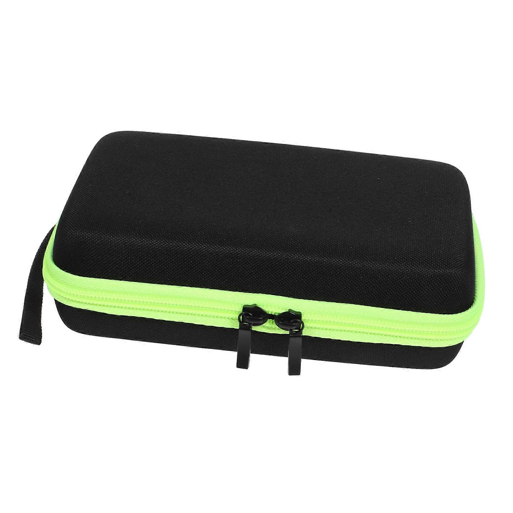 Razor Case Box Razor Holder for Razor Shaving Container Holder Shaving Box Container Zip Razor Case Razor Holder 1PCS Green
