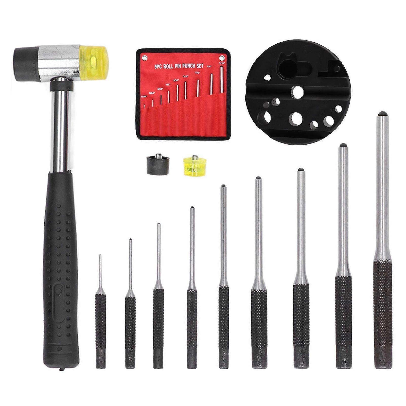 2025 dernier modèle Roll Pin Punch Set Poignée moletée Portable en acier inoxydable