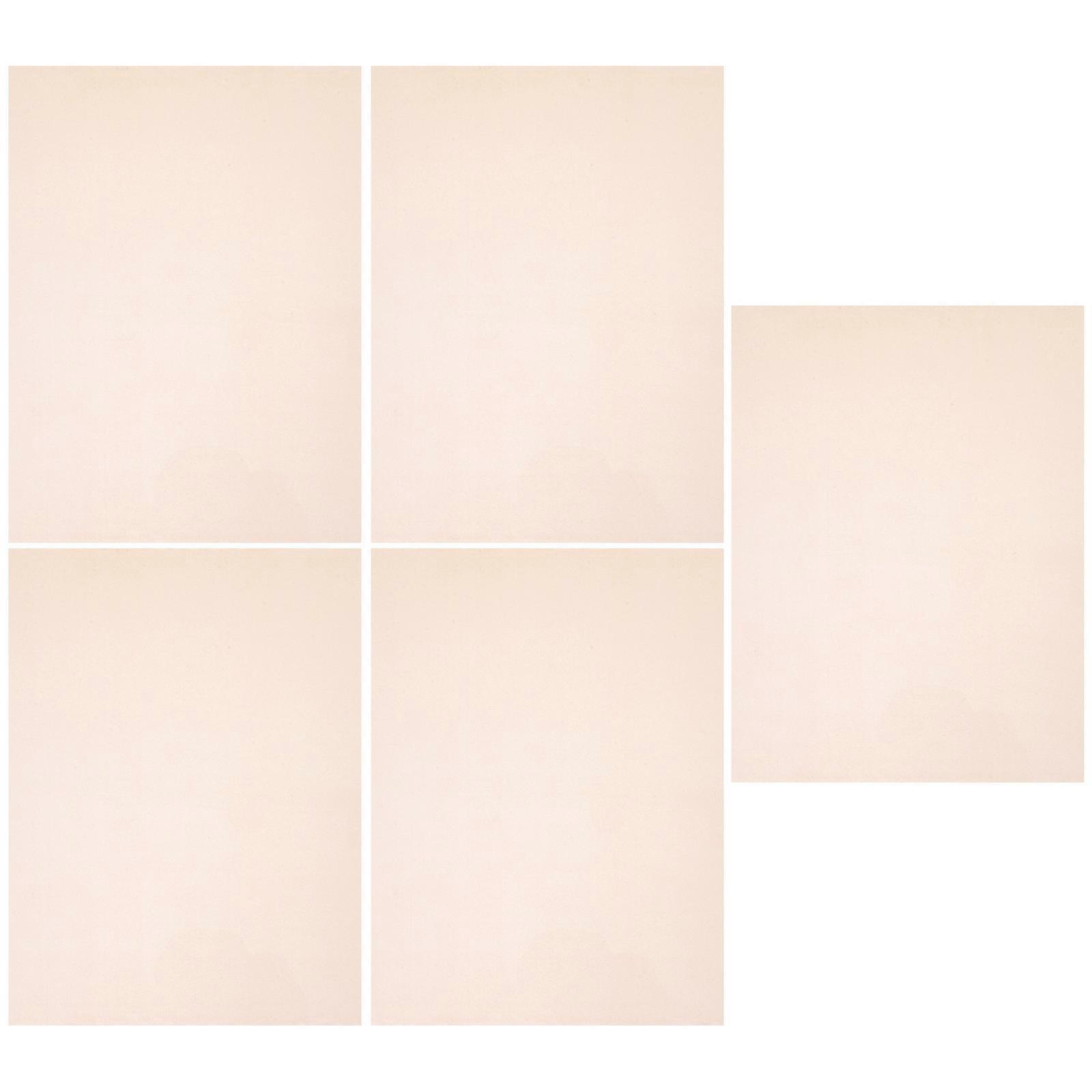DIY Heat Shrink Material Heat Shrink Sheets Golden 29.00X20.00X0.10CM Shrink and Tighten 5Pack