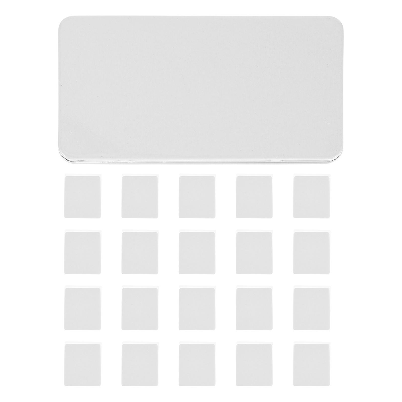 1 Set Empty Watercolor Tin with Sub Packing Pans and Iron Storage Box