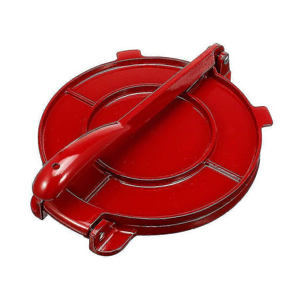 Tortilla Maker Aluminum Alloy Dough Pressing Tool Round Shape Cooking Baking Home Cooks 18.9×7.9×2in 1Pack