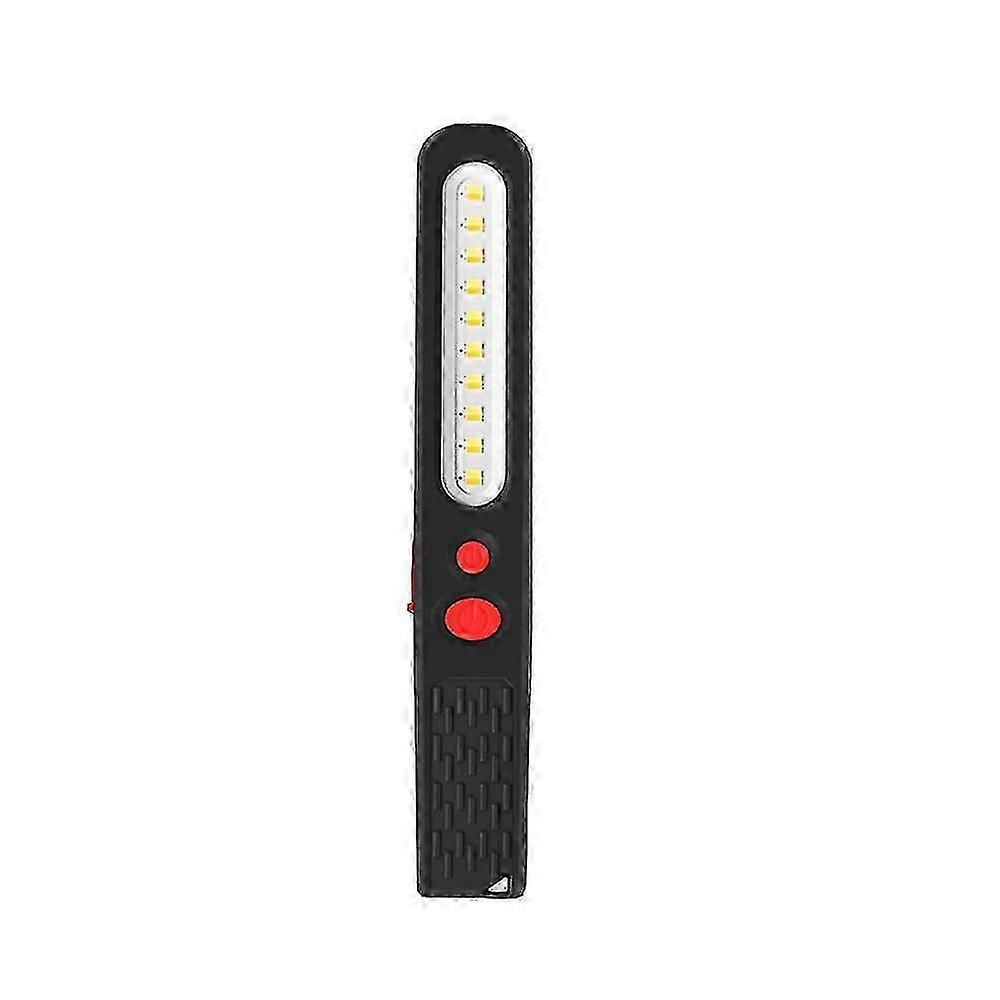Rechargeable LED Work Light, Dual Color Combination Light Inspection Light and 5W COB LED Flashlight Light with Dual Magnetic for Car Garage