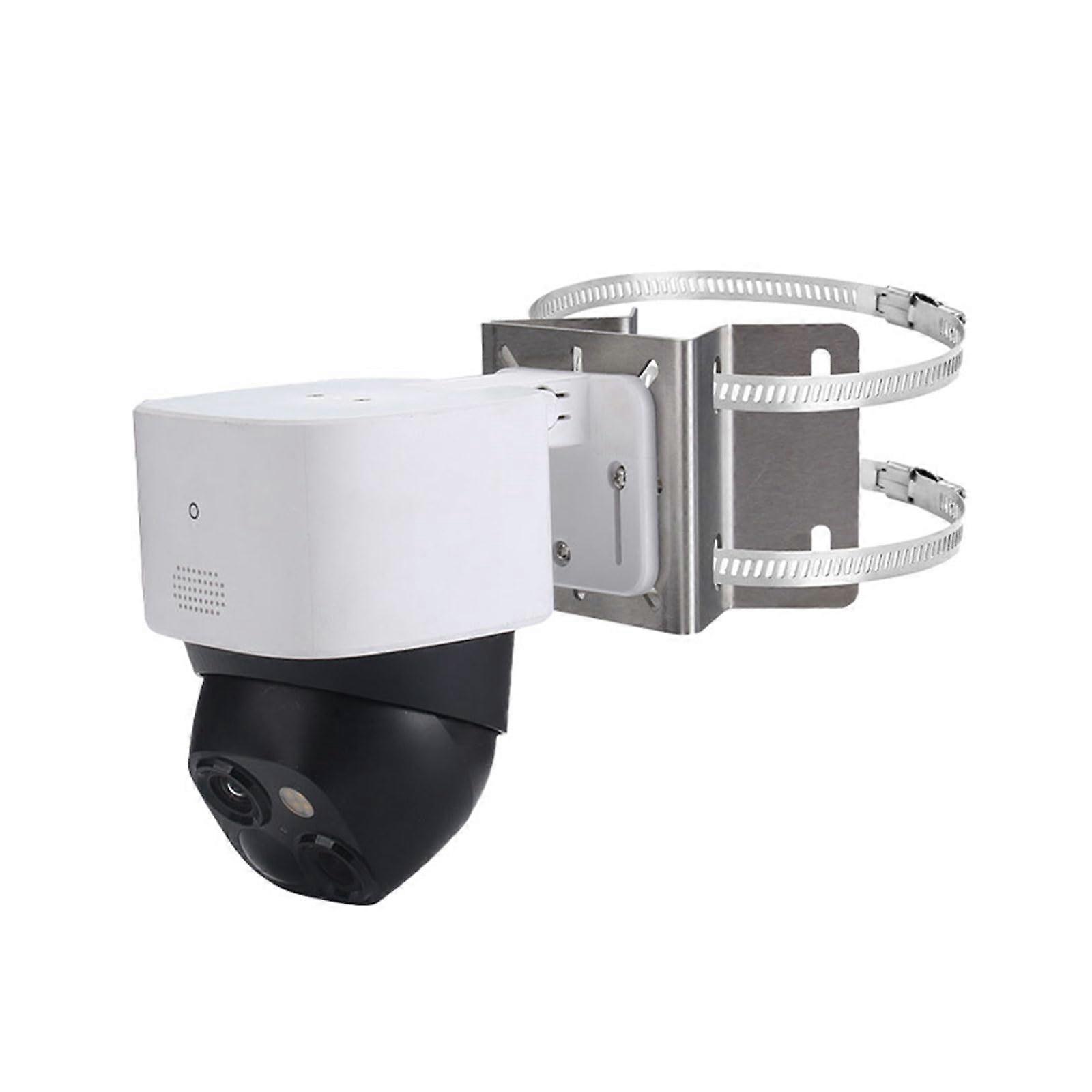 Stainless Steel Corner Bracket for Surveillance Cameras, Weatherproof, Wall Mount, Universal Compatibility, Robust Design