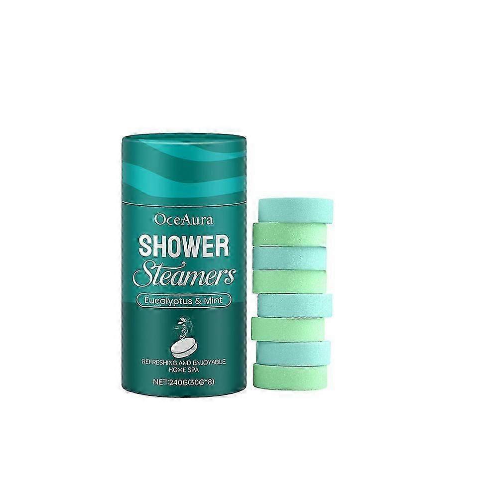 Eucalyptus Mint Aromatherapy Bath Tablets Relieve Fatigue Essential Oil Tablets