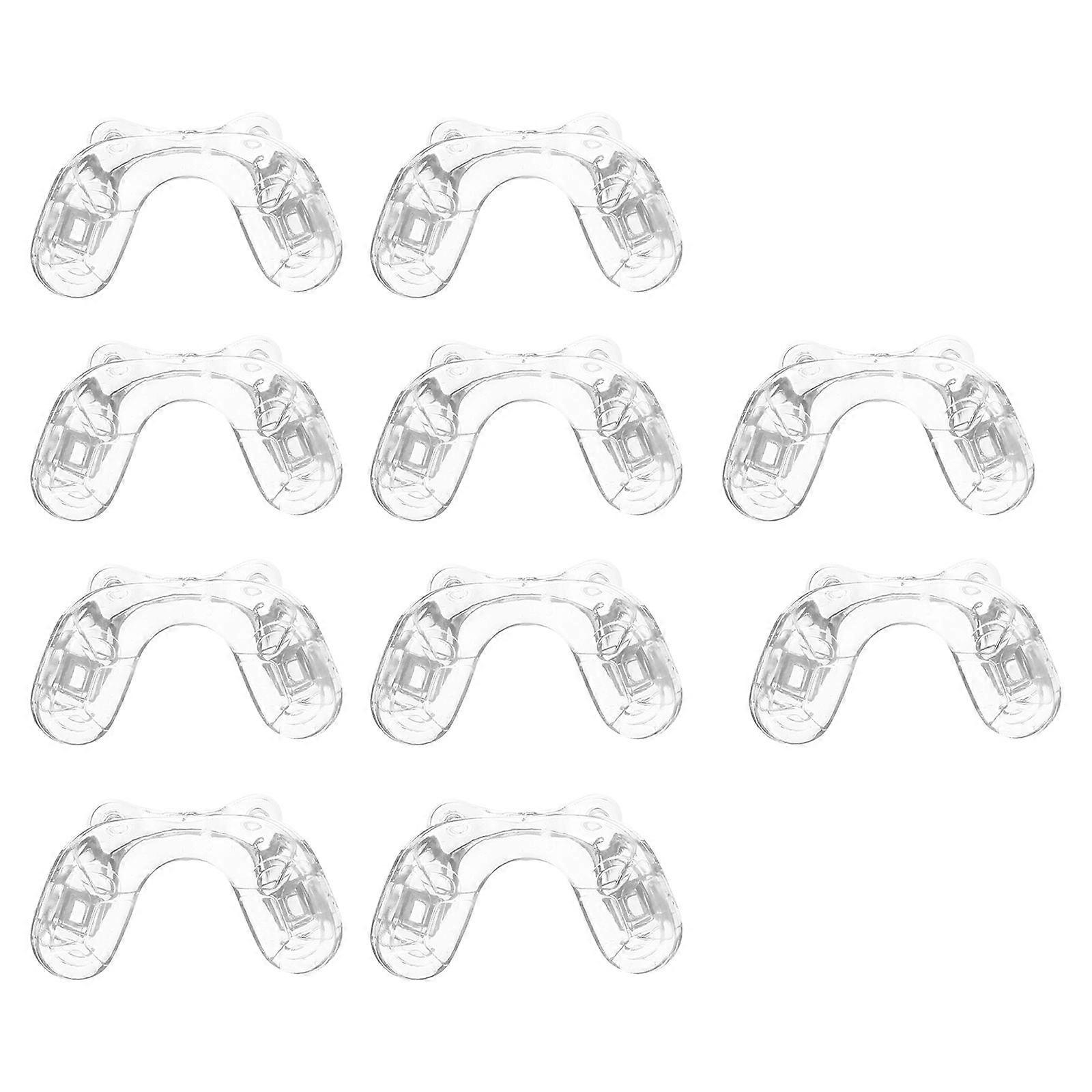 5 Pairs Eyeglasses Bridge Pads Glasses Bridge Strap Pads Soft Silicone Anti Slip Nosepads Replacement