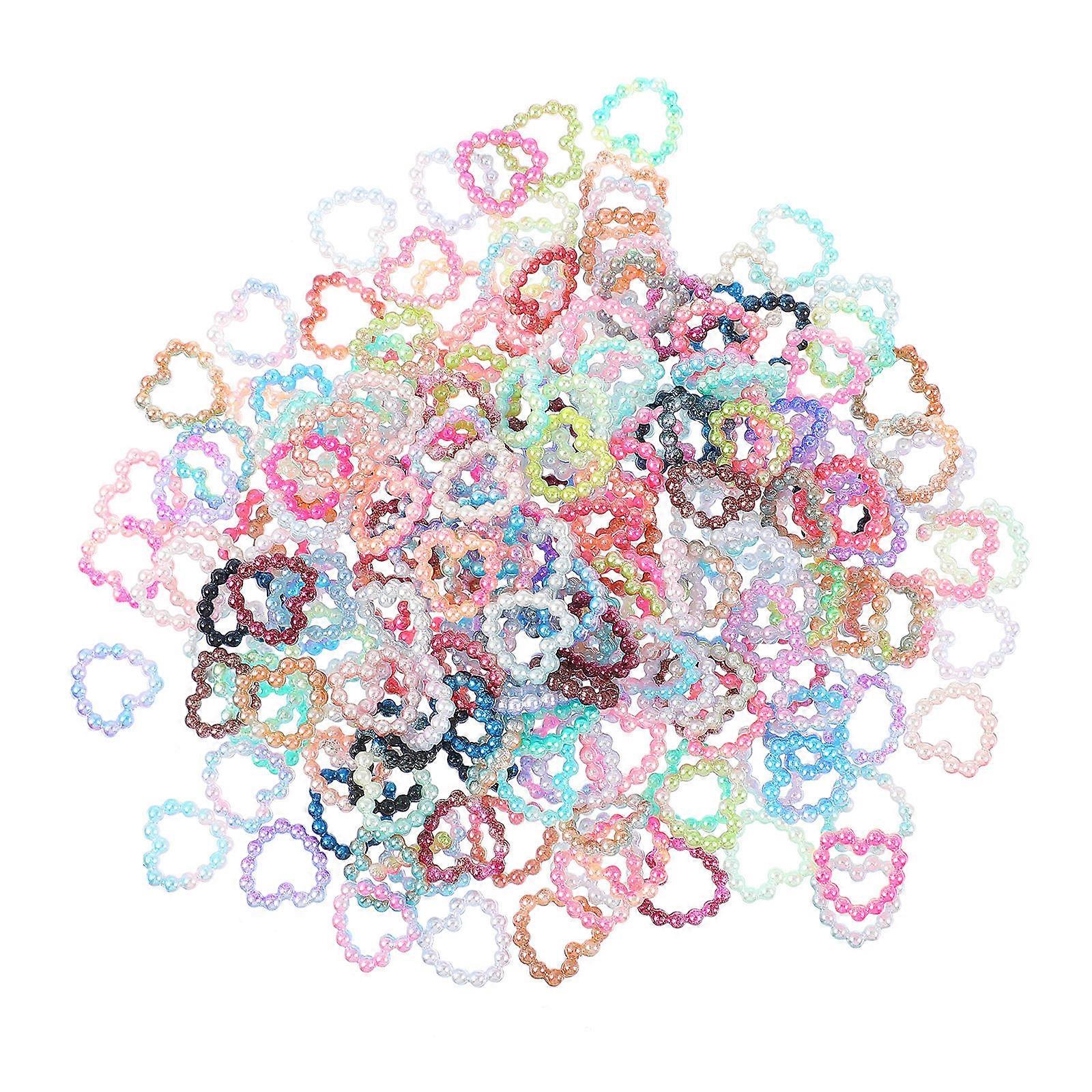 DIY Phone Shell Decoration with Resin Beads Charms Assorted Color for Craft Projects 200pcs