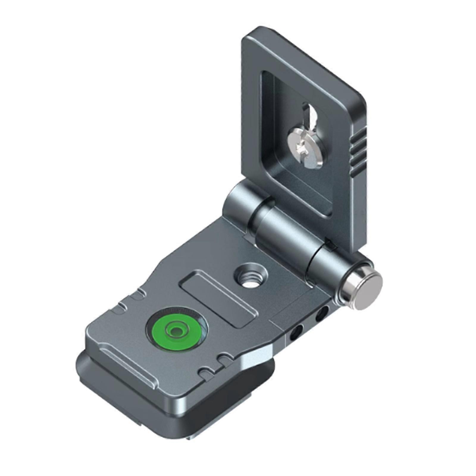 Foldable L Bracket Quick Releases Plate for Cameras with Quick Switches Between Vertical and Horizontal Modes Multicolor