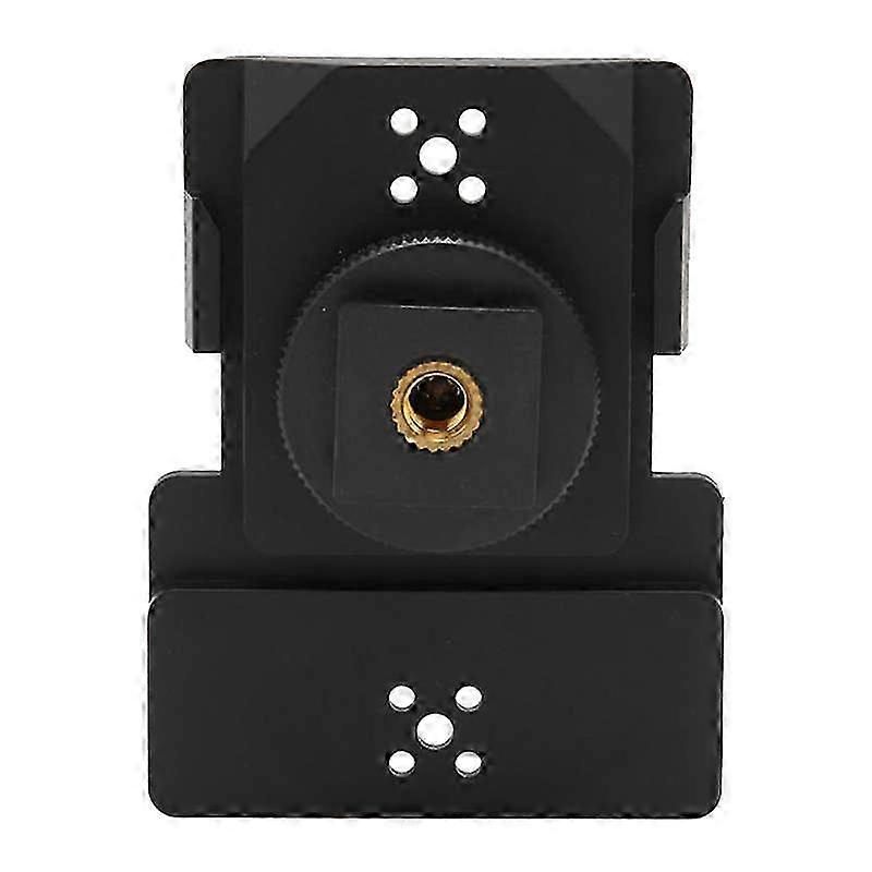 High-Strength Camera Shoe Mount Adapter for Wireless Microphone Systems - Compatible with Various Models