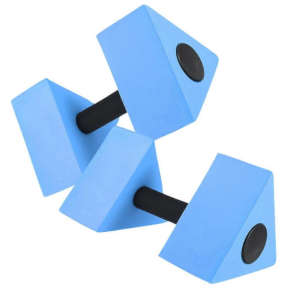 EVA Water Dumbbells for Water Aerobics – Triangle Pool Weights for Full Body Workout with Comfortable Grip, Ideal for Swimming Fitness