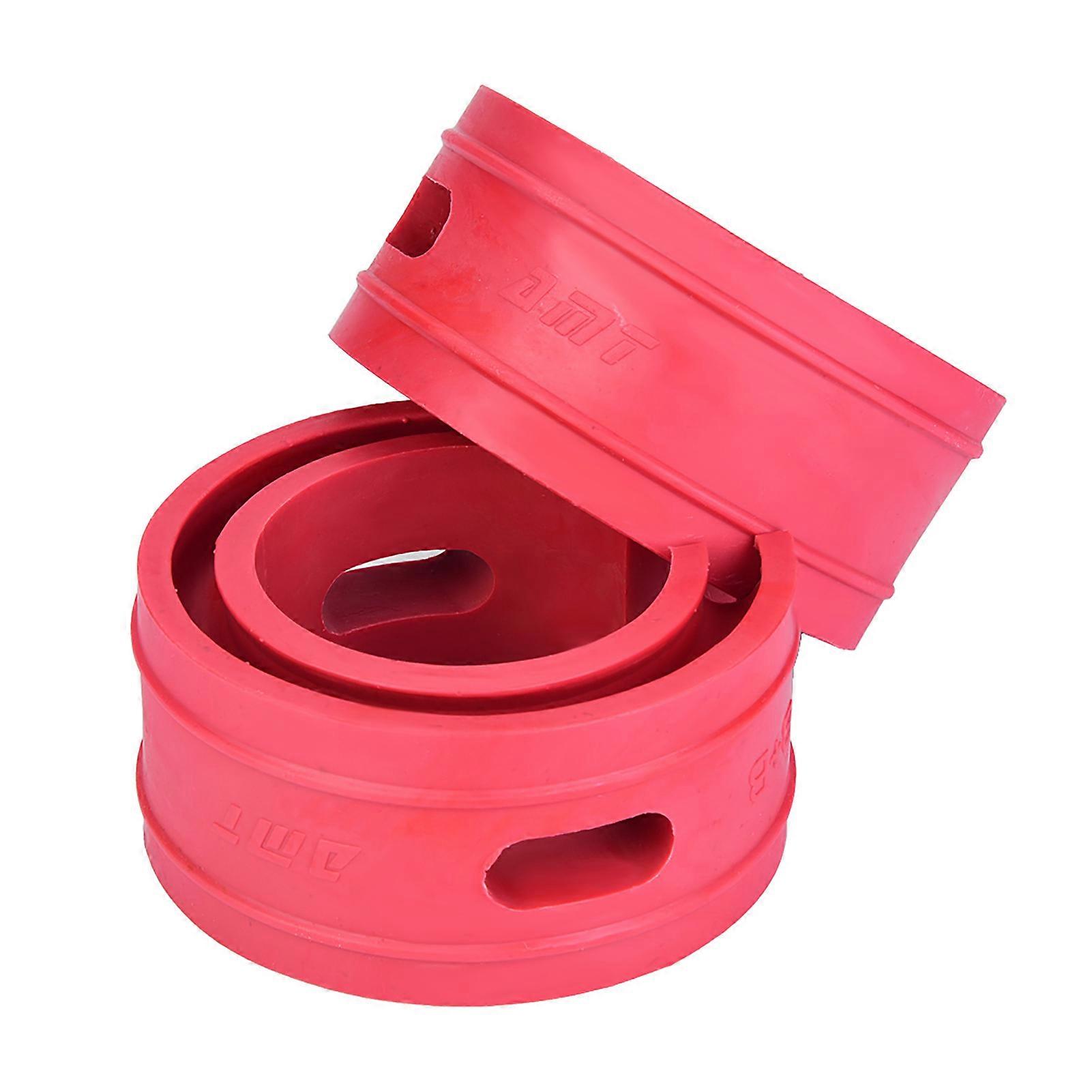 2pc Red Car Shock Absorber Buffer Spring Bumper Cushion Type B