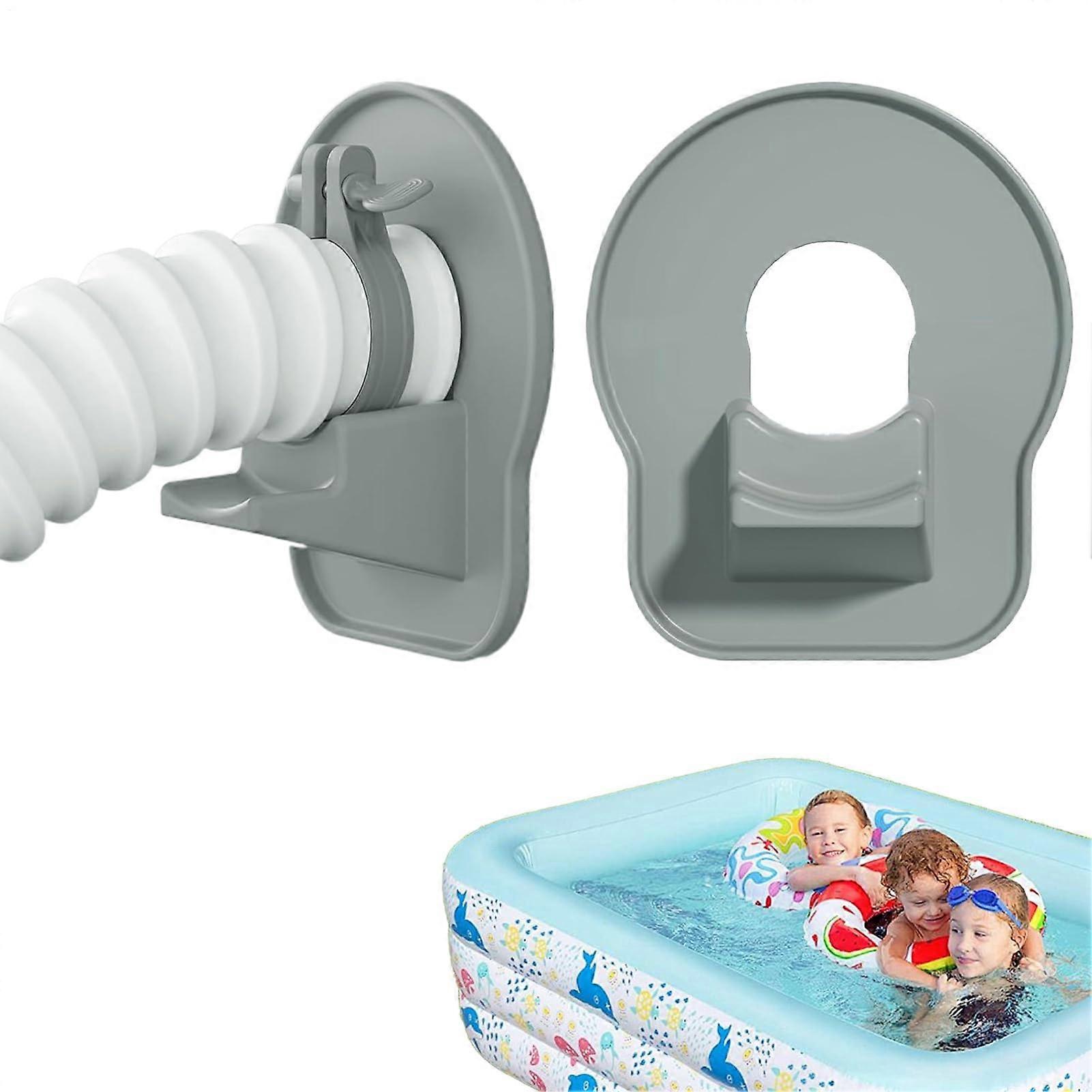 Swimming Pool Pipe Holder, Spa Replacement Part, 2-Pack, Top Surface Mount, Garden Use, Prevents Sagging