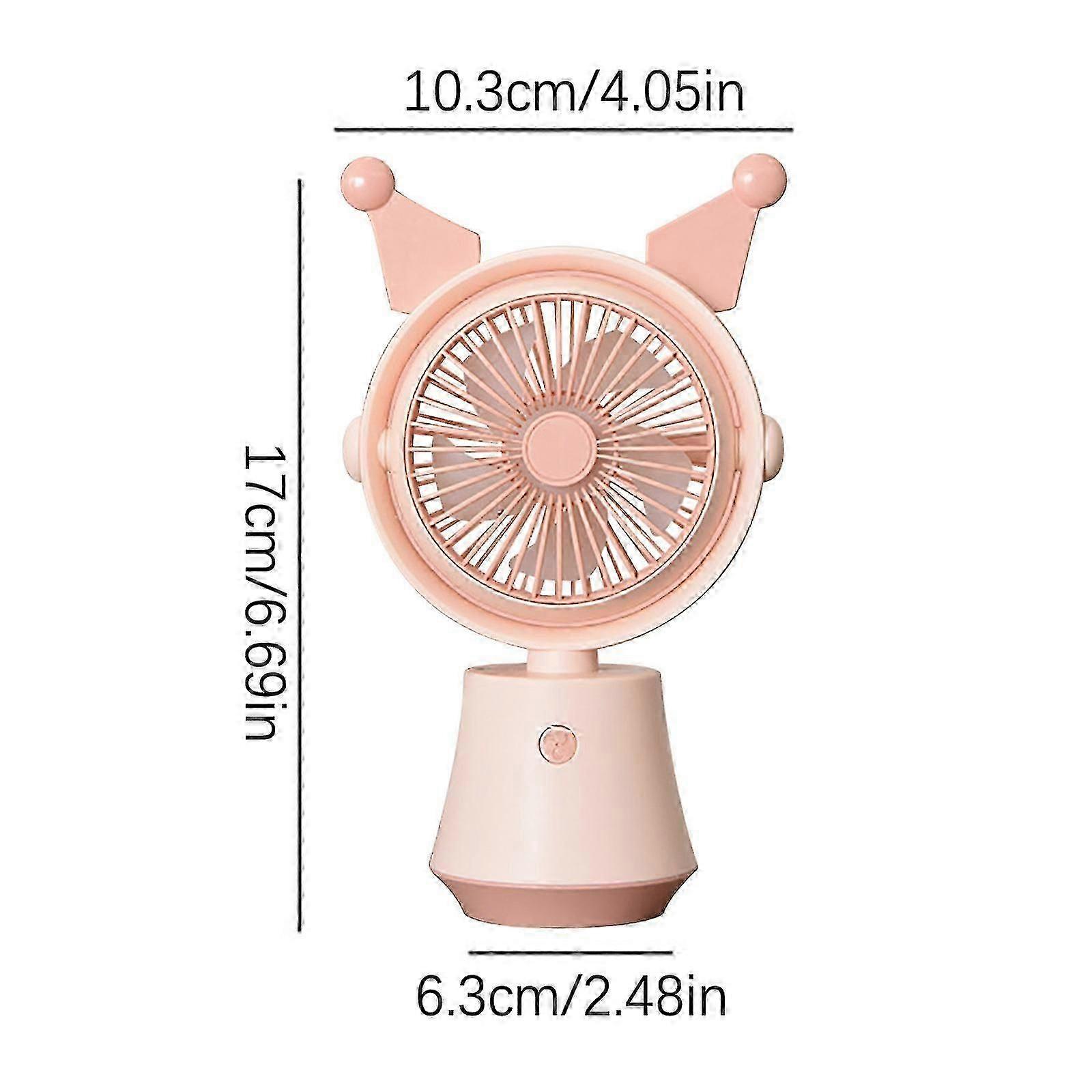 ZENGO Usb Mini Desktop Creative Handheld Portable Light Bulb Aromatherapy Fan