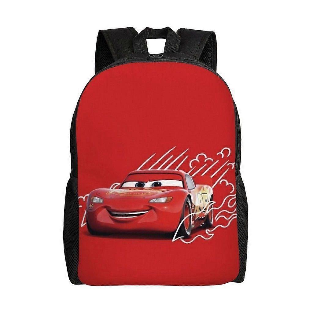 ライトニングマックイーン多用途バックパックウォッシャブルカジュアルスタイルスクール学生バックパックトレンディオックスフォードクロスコンピューターバッグユニセックス-hjka4592