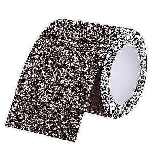 Anti-Slip Adhesive Stair Treads with High Tensile Adhesion and Non-Slip Stair Treads (Brown)Edition 0724