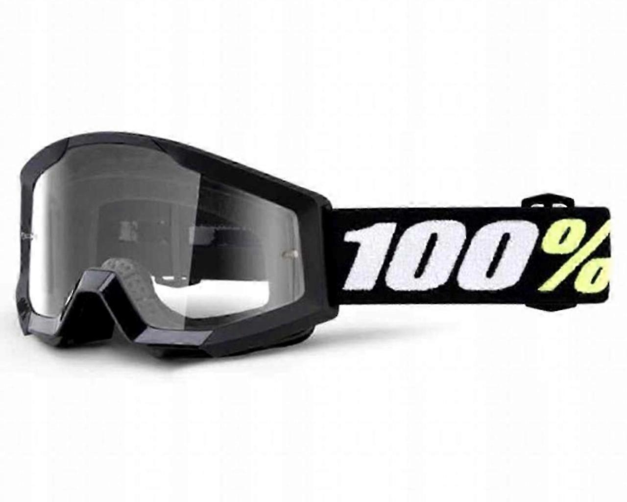2025 100% Strata Mini Motorcycle Goggles Black