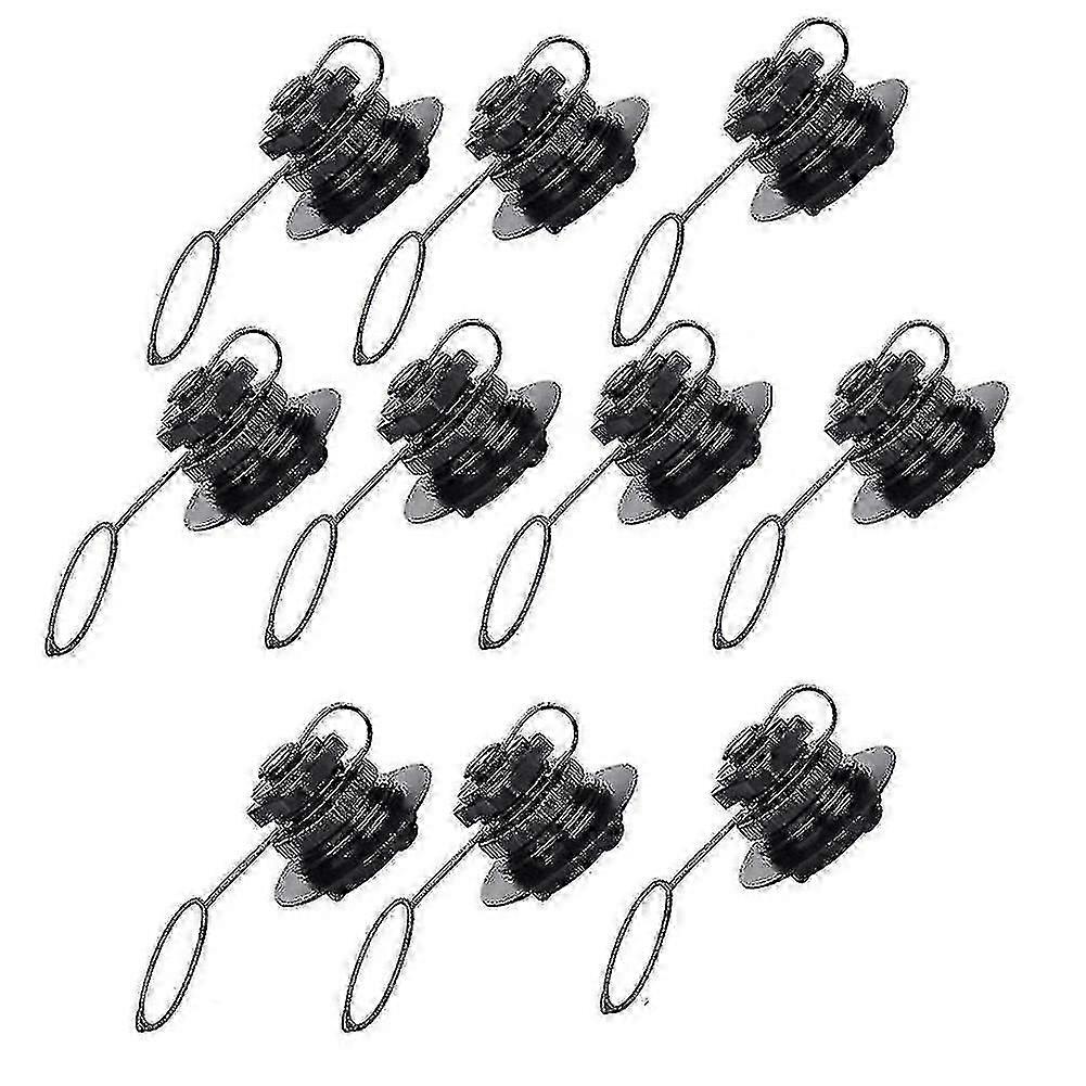 Air Valve Inflatable Boat Spiral Air Plugs Compatible With Dinghy Kayak,10 Pcs