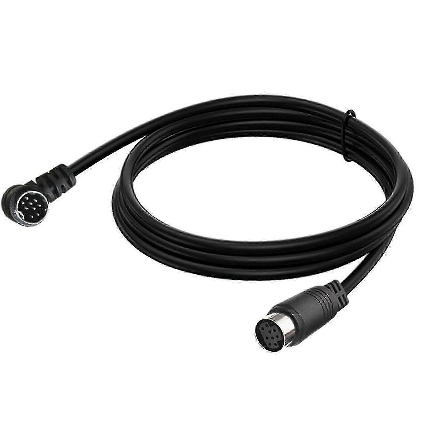 2025 9Pin S-video Mini Din Adapter Extension Cable Wire 9 Needle Cord Enhances Signal and Clear Auditory Video Transmission