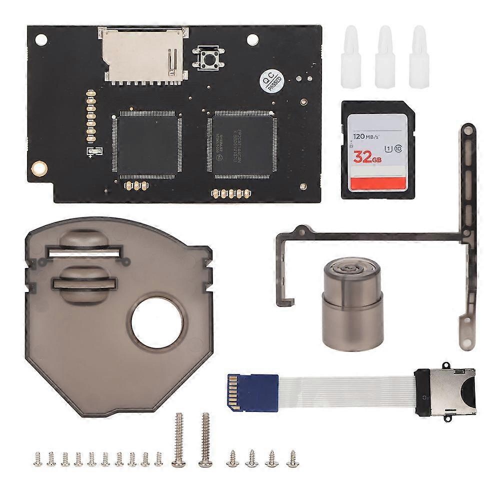 Optical Drive Simulation Board Kit V5.15b for SEGA Dreamcast VA1 with Remote Storage Card Mount