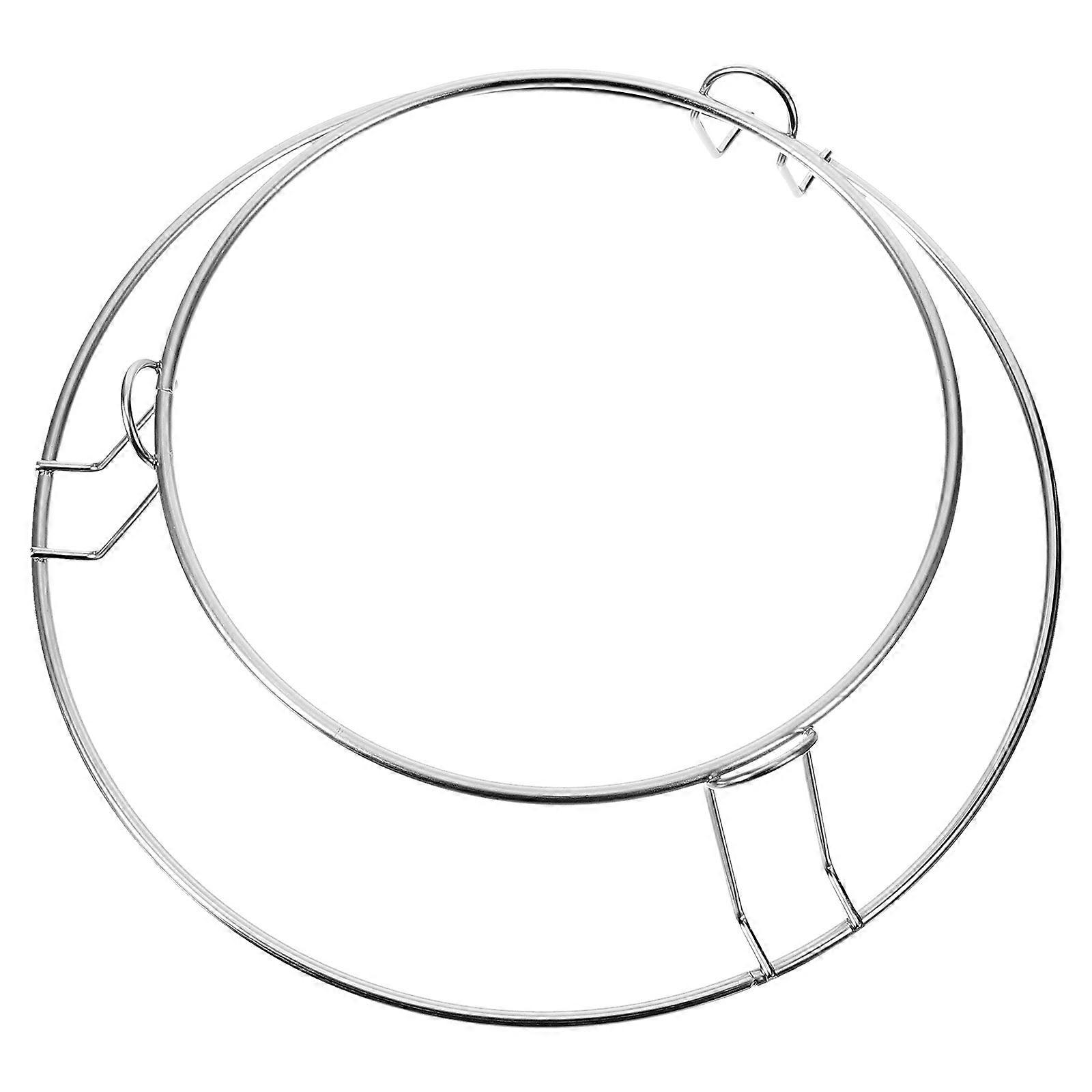 Stainless Steel Baking Cooling Holder Silver Versatile for Household Kitchen Use