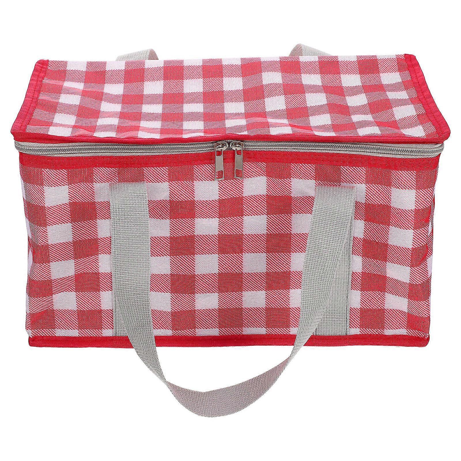 Bento Insulation Bag Multi-Function Waterproof Bag For Outdoor Picnic Camping 35X20X20CM Convenient 1 Piece