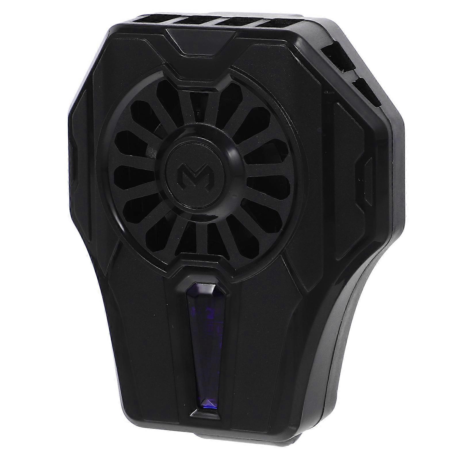 Mobile Phone Cooler Semiconductor Cooling System Suitable For Gaming 3.1X2.4X1.4in Black Deep Cooling Clip 1Pc