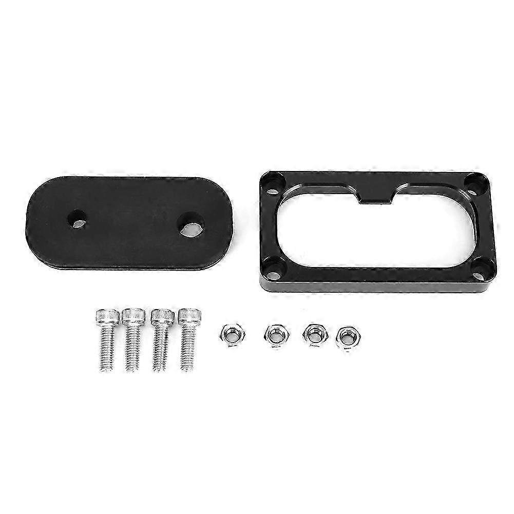 Black Billet Firewall Shifter Cable Grommet Mount Kit Compatible with Honda Civic & Integra - K-Series Swap Upgrade