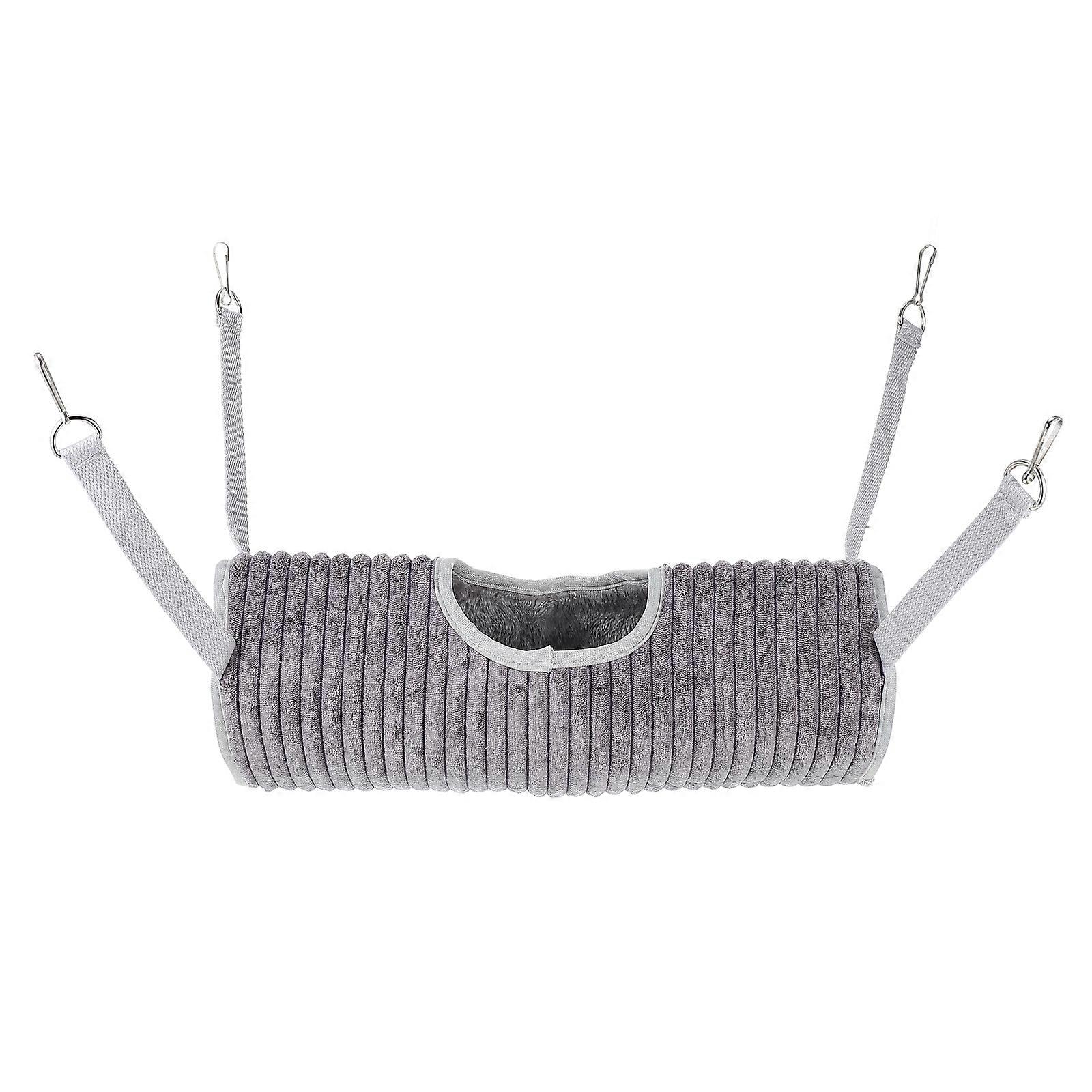 Ferret Hanging Hammock Small Animal Nest Durable Pet Bed for Hamsters Squirrels Rats Breathable Fleece Lined Comfortable Play Sleep Accessory